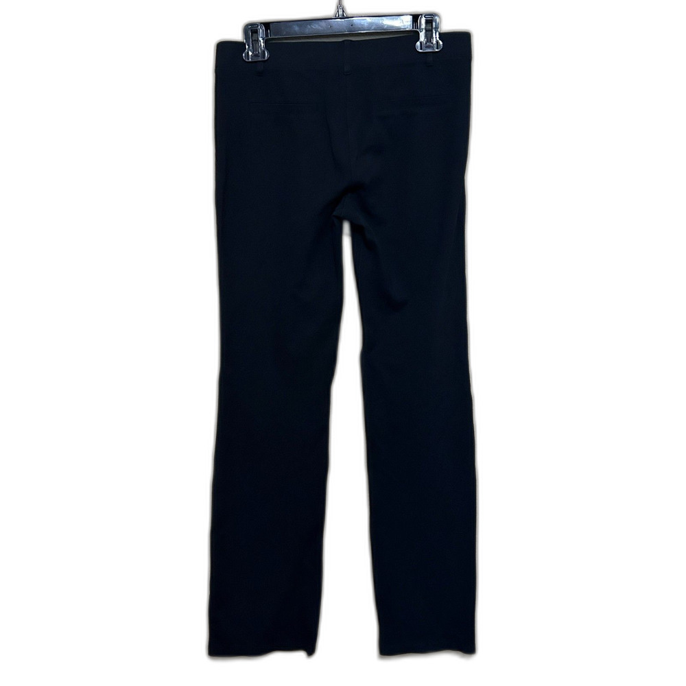 Betabrand Classic Ponte Knit Pant Yoga Pants Womens Medium Black Straight Leg